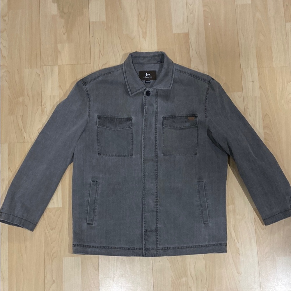 Gray Lightweight Utility Jacket